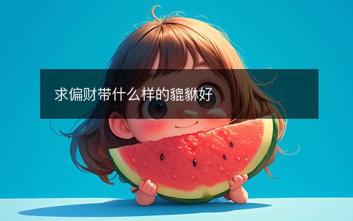 求偏財(cái)帶什么樣的貔貅好