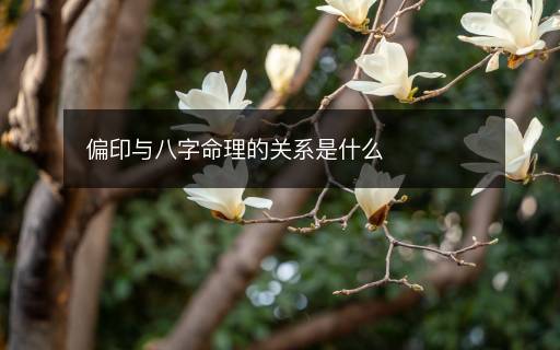 偏印與八字命理的關(guān)系是什么