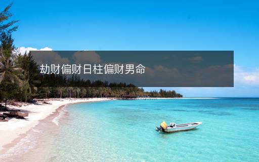劫財(cái)偏財(cái)日柱偏財(cái)男命