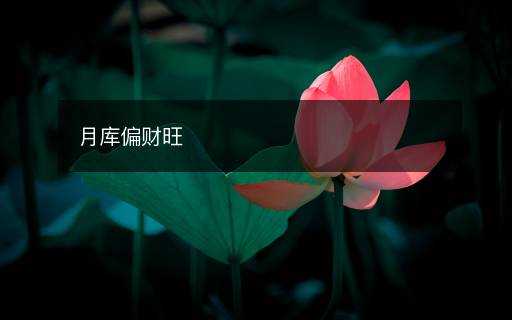 月庫(kù)偏財(cái)旺