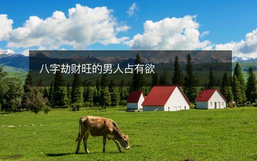 八字劫財旺的男人占有欲