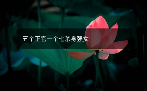 五個(gè)正官一個(gè)七殺身強(qiáng)女