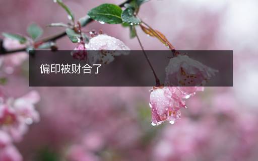 偏印被財(cái)合了