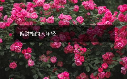 偏財(cái)格的人年輕