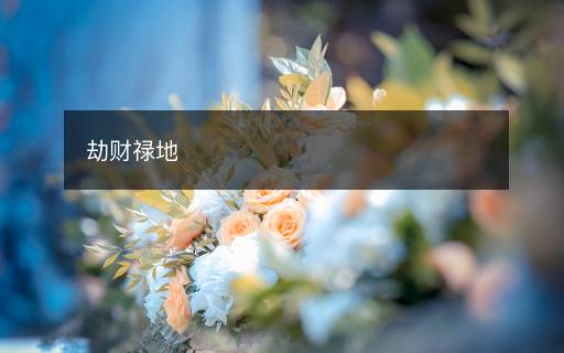 劫財祿地