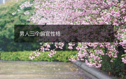 男人三個偏官性格
