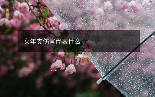 女年支傷官代表什么