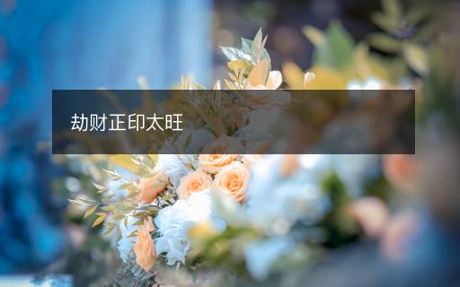 劫財正印太旺